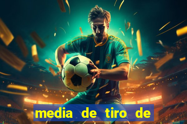 media de tiro de meta por jogo